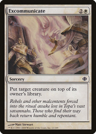 Excommunicate [Shards of Alara] | The Time Vault CA