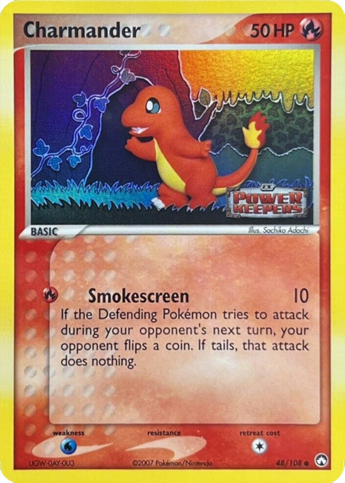Charmander (48/108) (Stamped) [EX: Power Keepers] | The Time Vault CA