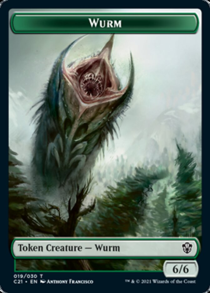 Wurm // Kraken Token [Commander 2021 Tokens] | The Time Vault CA