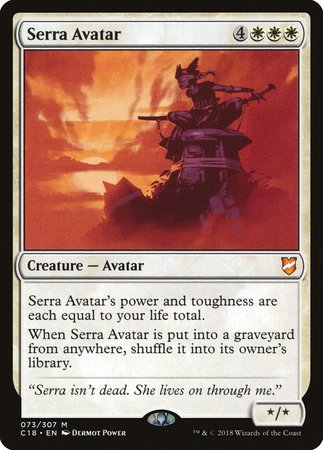 Serra Avatar [Commander 2018] | The Time Vault CA