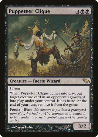 Puppeteer Clique [Shadowmoor] | The Time Vault CA