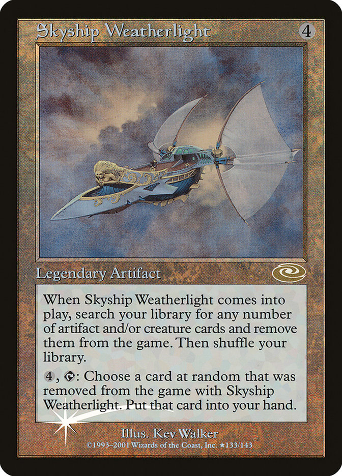 Skyship Weatherlight (Kev Walker) [Planeshift] | The Time Vault CA