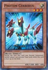 Photon Cerberus [NUMH-EN022] Super Rare | The Time Vault CA