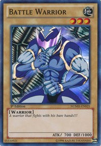 Battle Warrior [NUMH-EN025] Super Rare | The Time Vault CA