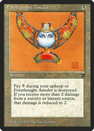 Forethought Amulet [Legends] | The Time Vault CA