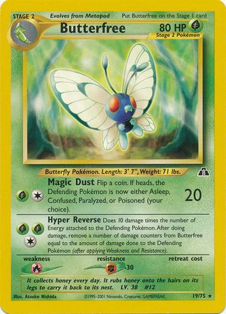 Butterfree (19/75) [Neo Discovery Unlimited] | The Time Vault CA