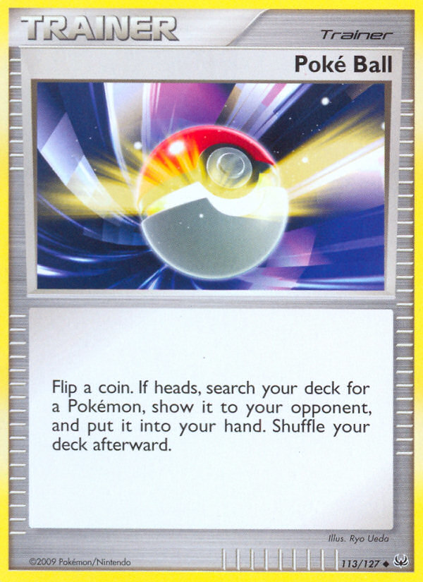 Poke Ball (113/127) [Platinum: Base Set] | The Time Vault CA