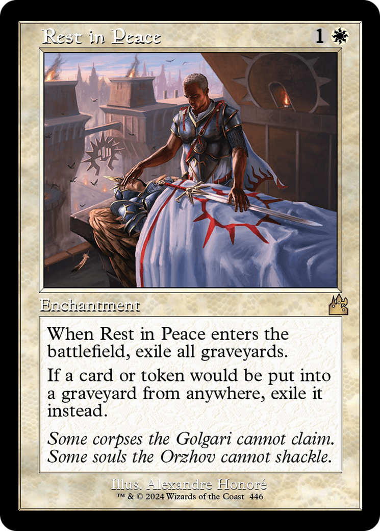 Rest in Peace (Retro Frame) [Ravnica Remastered] | The Time Vault CA