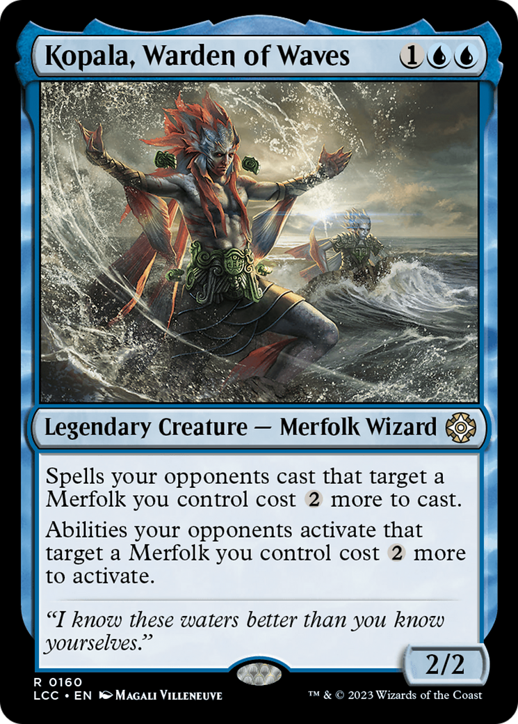 Kopala, Warden of Waves [The Lost Caverns of Ixalan Commander] | The Time Vault CA