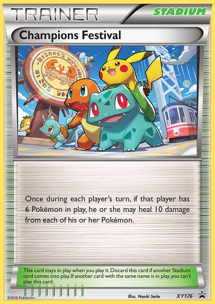 Champions Festival (XY176) [XY: Black Star Promos] | The Time Vault CA