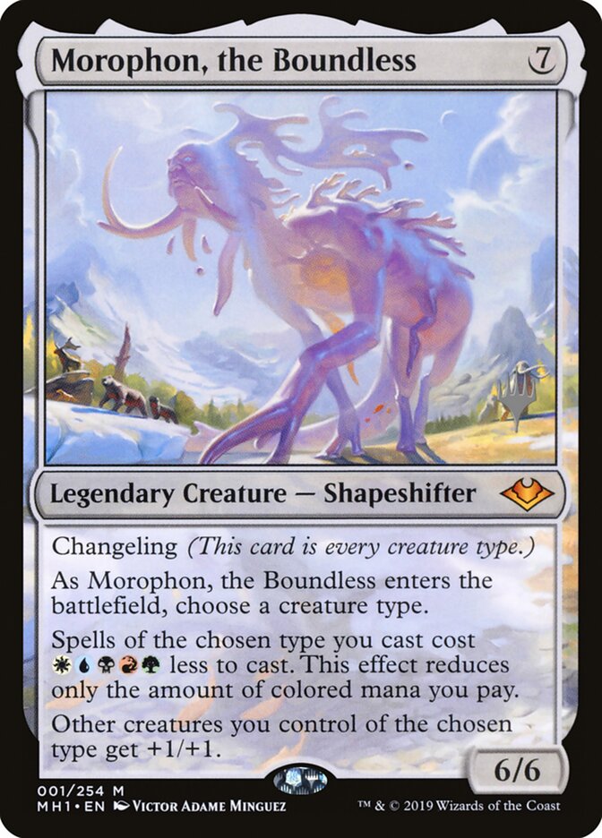 Morophon, the Boundless (Promo Pack) [Modern Horizons Promos] | The Time Vault CA