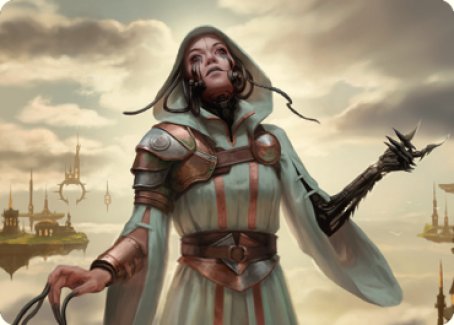 Phyrexian Missionary Art Card [Dominaria United Art Series] | The Time Vault CA