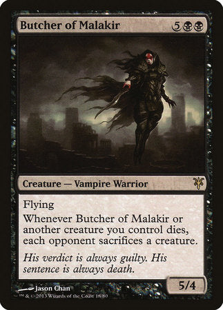 Butcher of Malakir [Duel Decks: Sorin vs. Tibalt] | The Time Vault CA