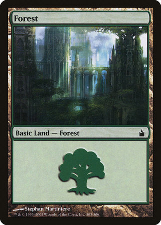 Forest (303) [Ravnica: City of Guilds] | The Time Vault CA