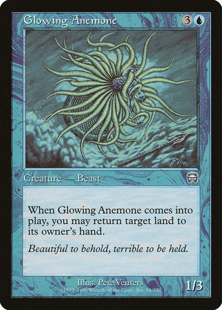 Glowing Anemone [Mercadian Masques] | The Time Vault CA