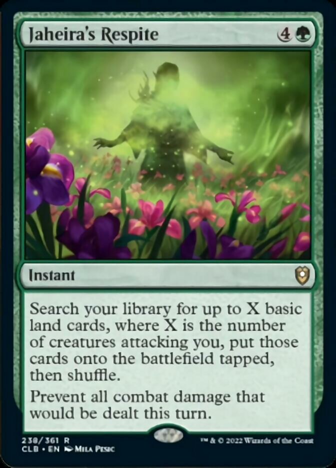 Jaheira's Respite [Commander Legends: Battle for Baldur's Gate] | The Time Vault CA