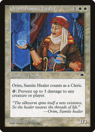 Orim, Samite Healer [Tempest] | The Time Vault CA