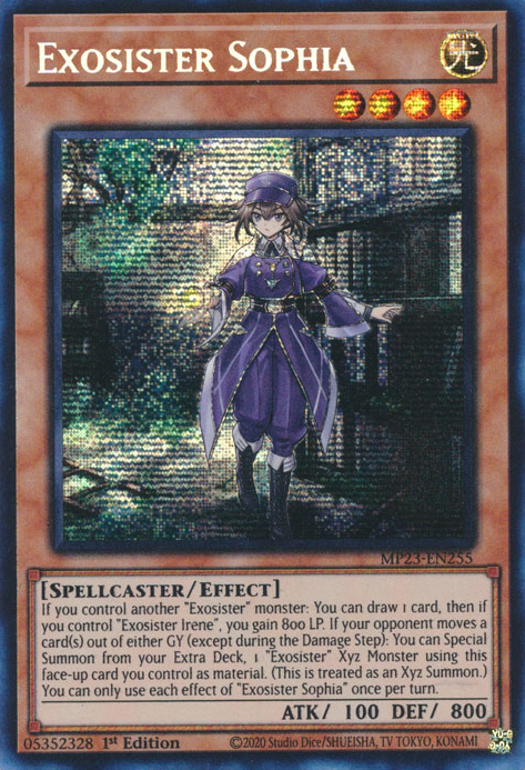 Exosister Sophia [MP23-EN255] Prismatic Secret Rare | The Time Vault CA