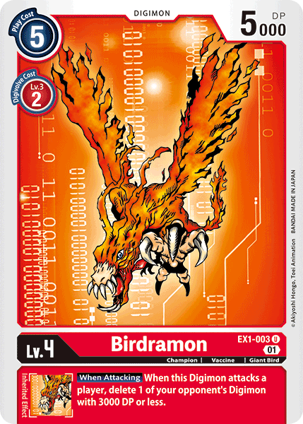 Birdramon [EX1-003] [Classic Collection] | The Time Vault CA