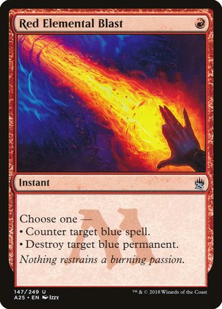 Red Elemental Blast [Masters 25] | The Time Vault CA