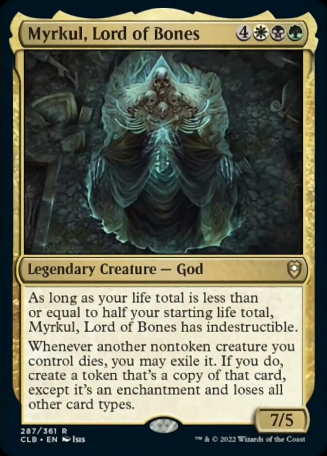 Myrkul, Lord of Bones [Commander Legends: Battle for Baldur's Gate] | The Time Vault CA