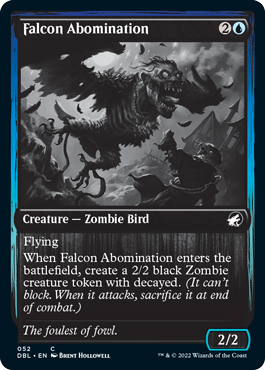 Falcon Abomination [Innistrad: Double Feature] | The Time Vault CA