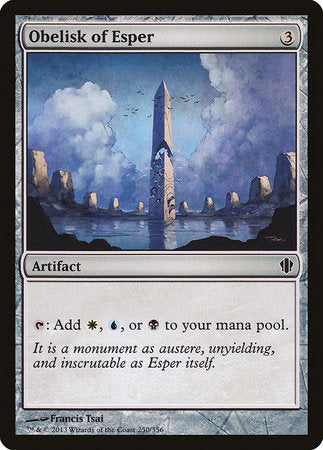 Obelisk of Esper [Commander 2013] | The Time Vault CA