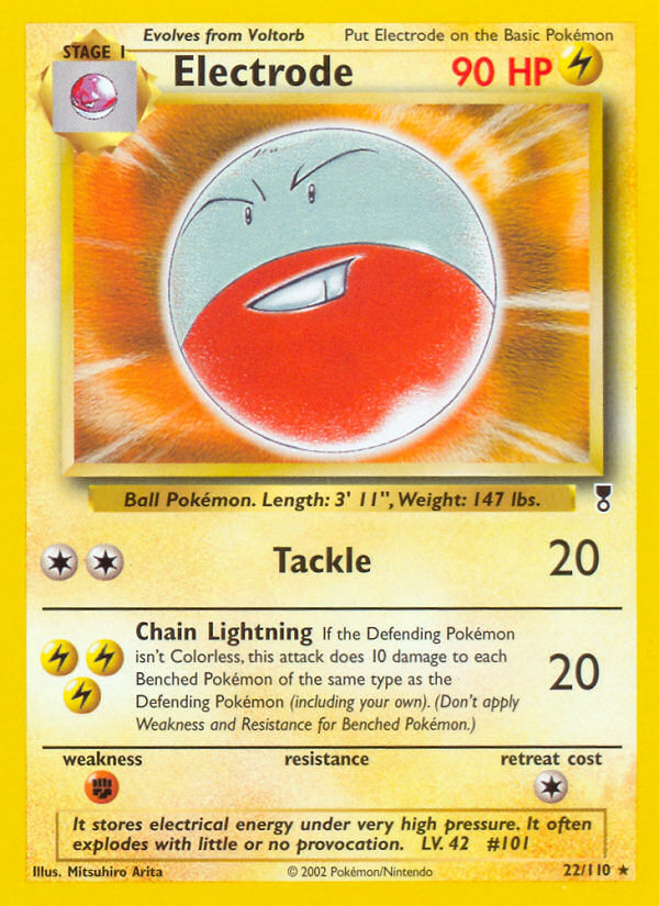 Electrode (22/110) [Legendary Collection] | The Time Vault CA