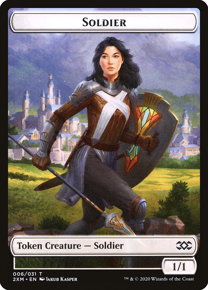 Soldier Token [Double Masters] | The Time Vault CA