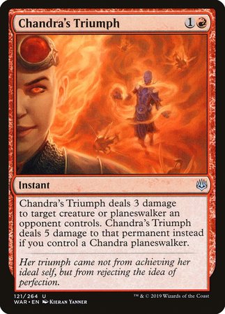 Chandra's Triumph [War of the Spark] | The Time Vault CA