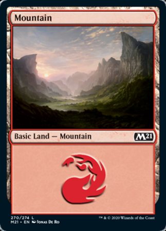 Mountain (270) [Core Set 2021] | The Time Vault CA