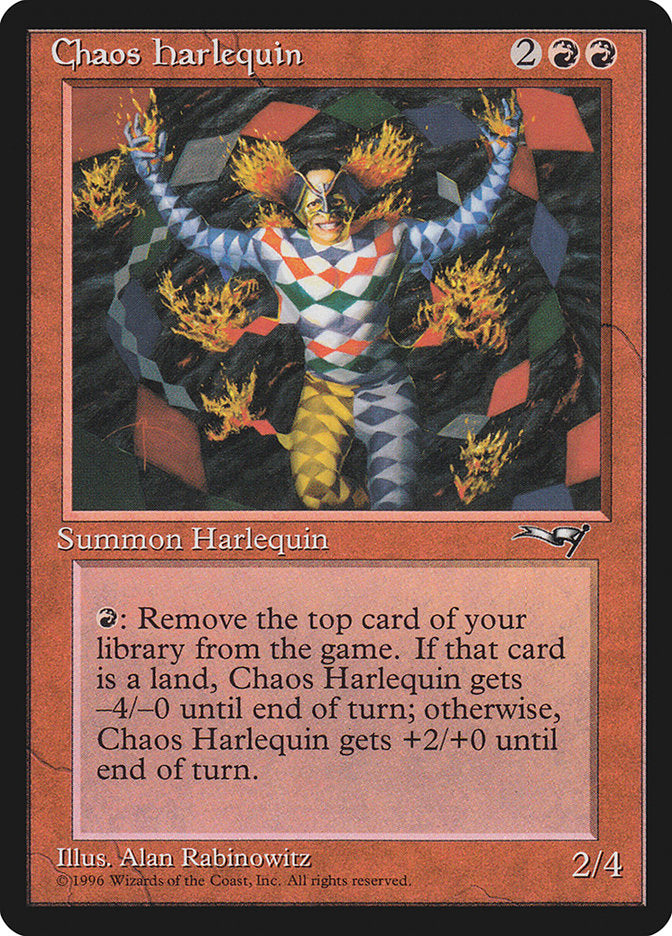 Chaos Harlequin [Alliances] | The Time Vault CA