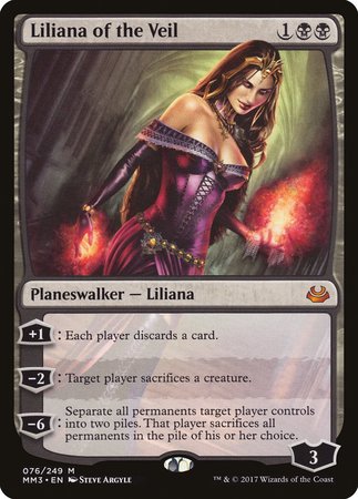 Liliana of the Veil [Modern Masters 2017] | The Time Vault CA