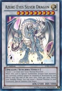 Azure-Eyes Silver Dragon [SDBE-EN040] Ultra Rare | The Time Vault CA