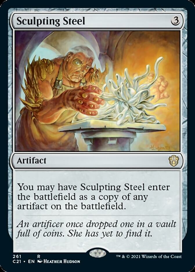 Sculpting Steel [Commander 2021] | The Time Vault CA