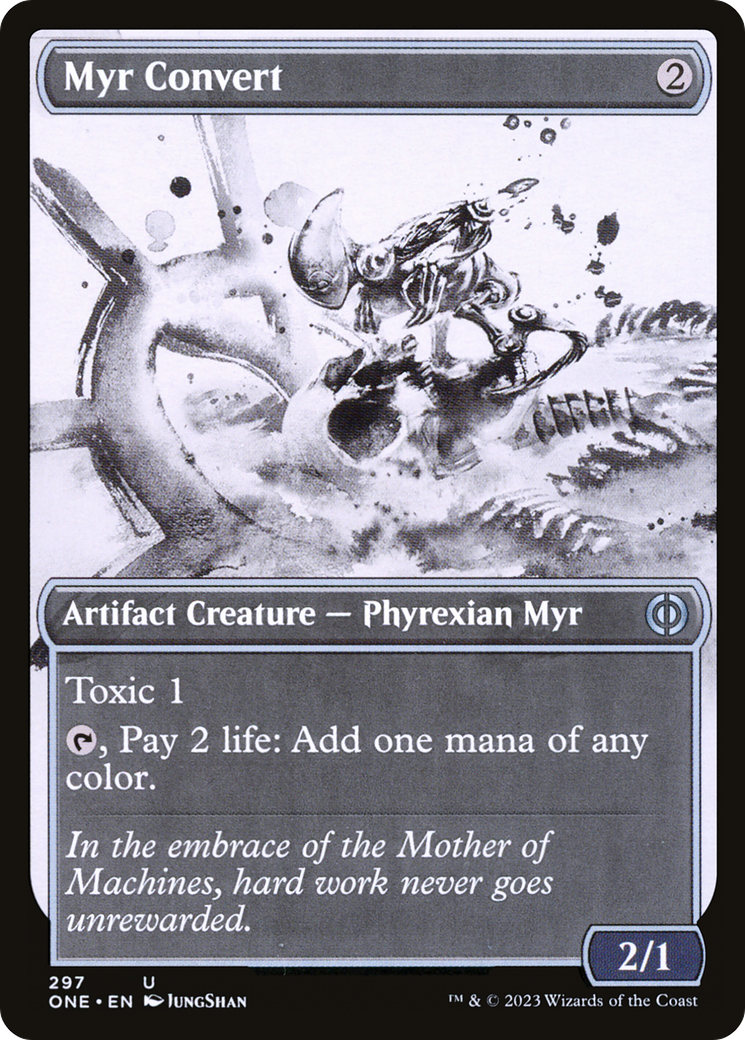 Myr Convert (Showcase Ichor) [Phyrexia: All Will Be One] | The Time Vault CA