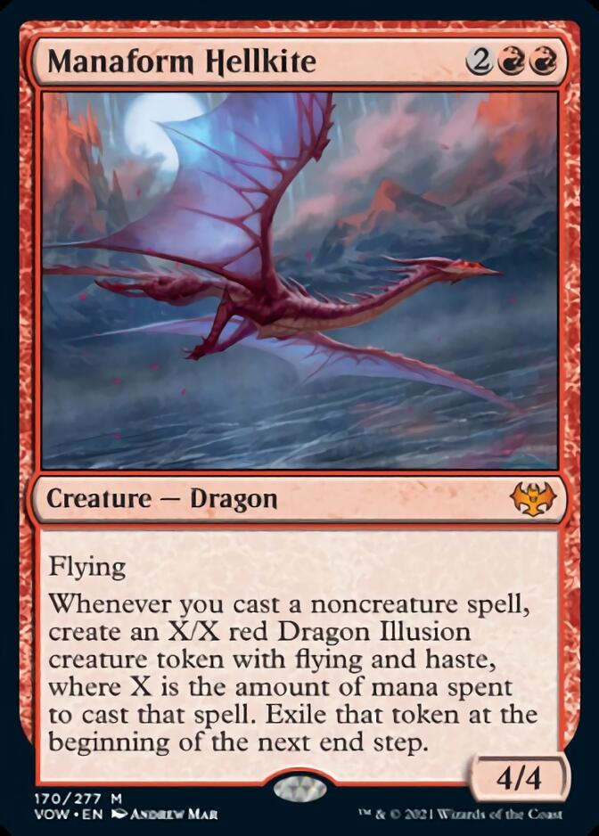 Manaform Hellkite [Innistrad: Crimson Vow] | The Time Vault CA