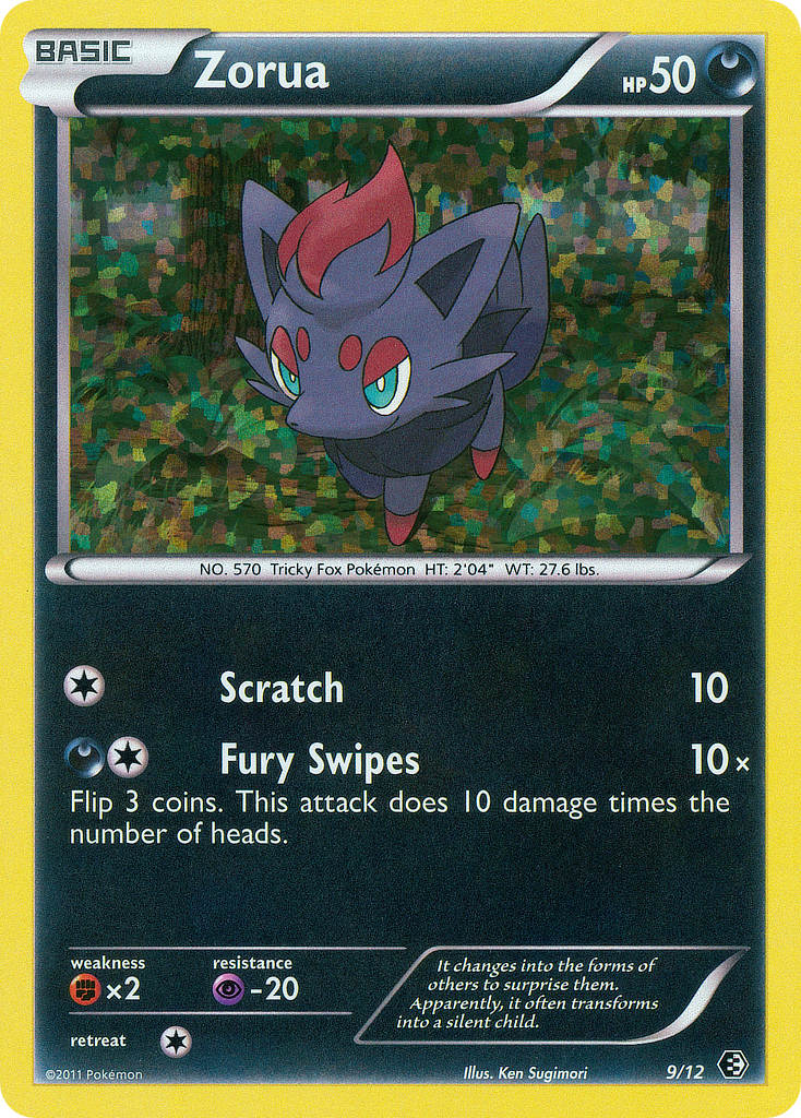 Zorua (9/12) [McDonald's Promos: 2011 Collection] | The Time Vault CA