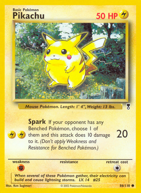 Pikachu (86/110) [Legendary Collection] | The Time Vault CA