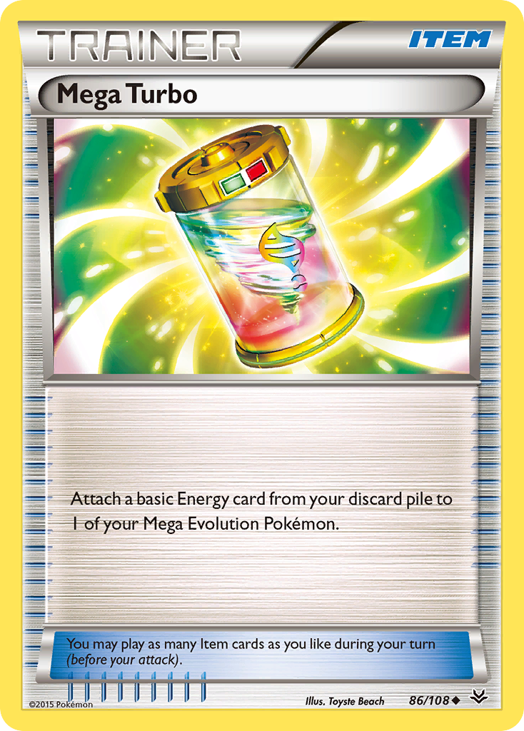 Mega Turbo (86/108) [XY: Roaring Skies] | The Time Vault CA