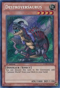 Destroyersaurus [LCJW-EN158] Secret Rare | The Time Vault CA