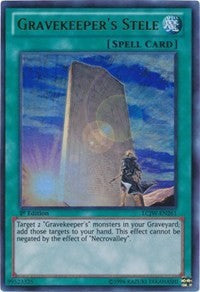 Gravekeeper's Stele [LCJW-EN261] Ultra Rare | The Time Vault CA