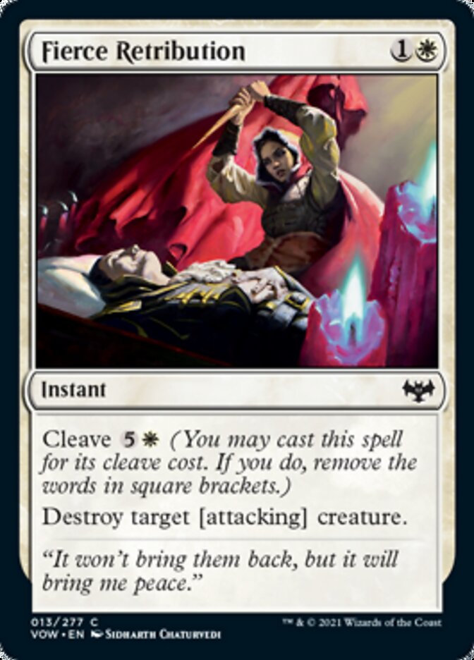 Fierce Retribution [Innistrad: Crimson Vow] | The Time Vault CA