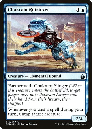 Chakram Retriever [Battlebond Promos] | The Time Vault CA