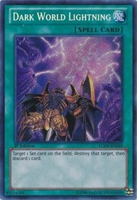 Dark World Lightning [LCJW-EN249] Secret Rare | The Time Vault CA