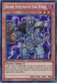 Broww, Huntsman of Dark World [LCJW-EN243] Secret Rare | The Time Vault CA