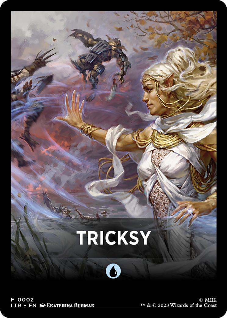 Tricksy Theme Card [The Lord of the Rings: Tales of Middle-Earth Tokens] | The Time Vault CA