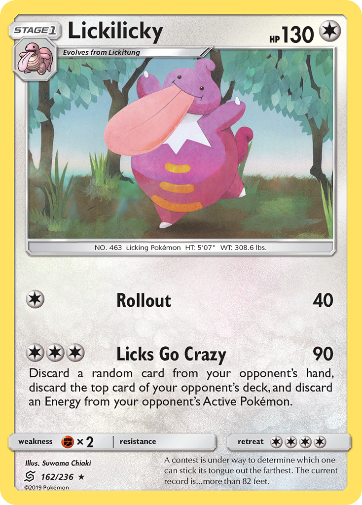 Lickilicky (162/236) [Sun & Moon: Unified Minds] | The Time Vault CA