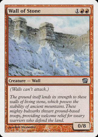 Wall of Stone [Eighth Edition] | The Time Vault CA