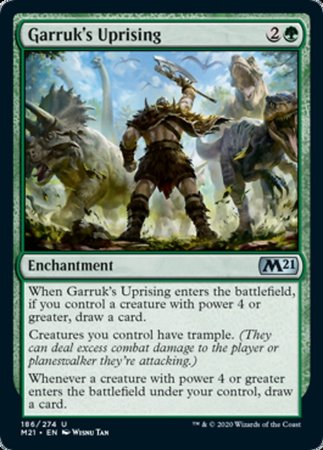 Garruk's Uprising [Core Set 2021] | The Time Vault CA